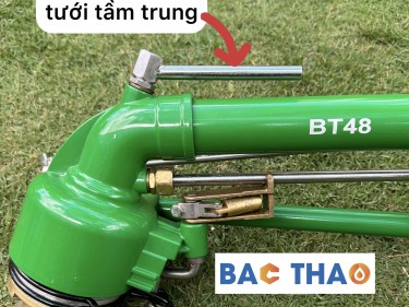 Béc BT48 - béc tưới phun mưa 4 tia nước có bánh răng úp ngược